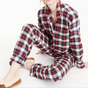 J Crew Women’s Red Flannel Set Small